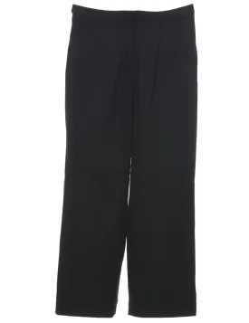 100% Wool Black Classic Trousers - W29 L28