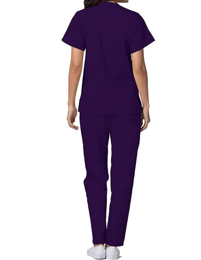 Adar 27.5 Inch Women's Snap-Front Nursing Scrub Top