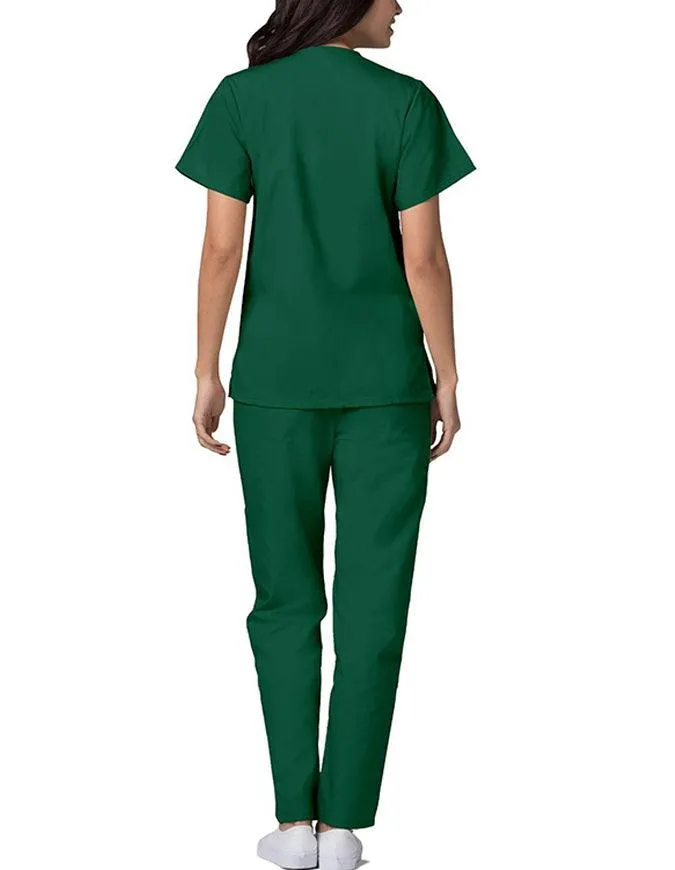 Adar 27.5 Inch Women's Snap-Front Nursing Scrub Top