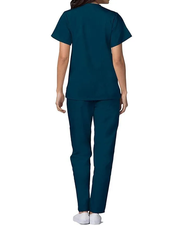 Adar 27.5 Inch Women's Snap-Front Nursing Scrub Top