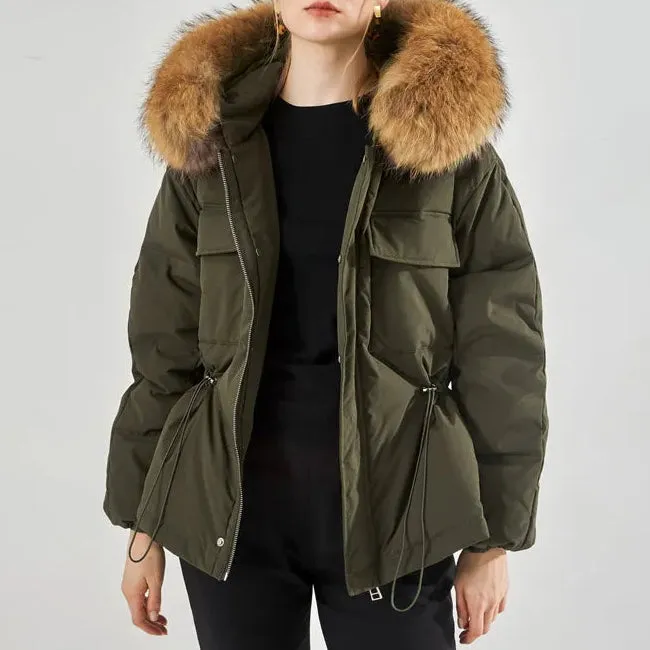 Amelie Fleur Luxe Frosty Down Jacket