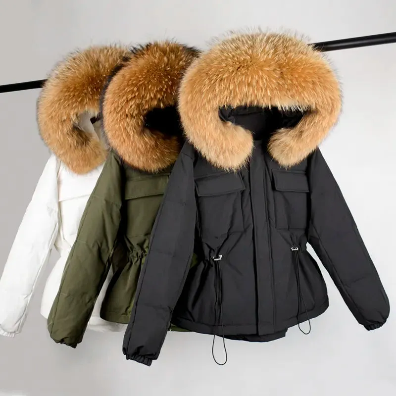 Amelie Fleur Luxe Frosty Down Jacket
