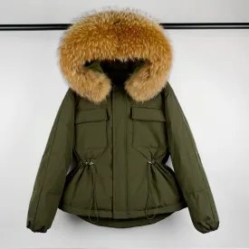 Amelie Fleur Luxe Frosty Down Jacket