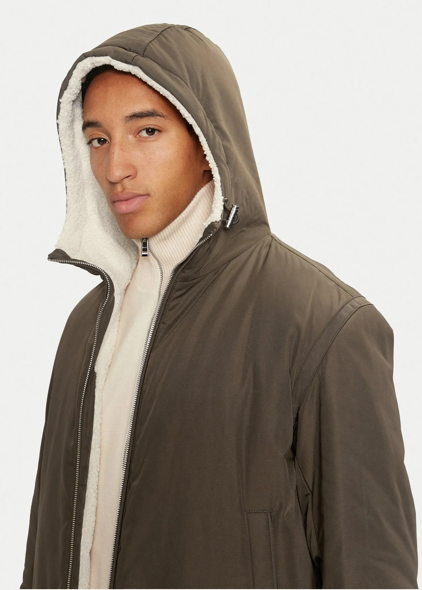 Blouson réversible BOSS kaki