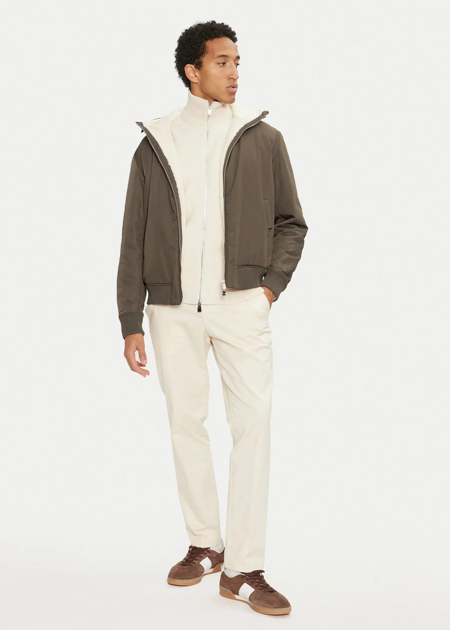 Blouson réversible BOSS kaki