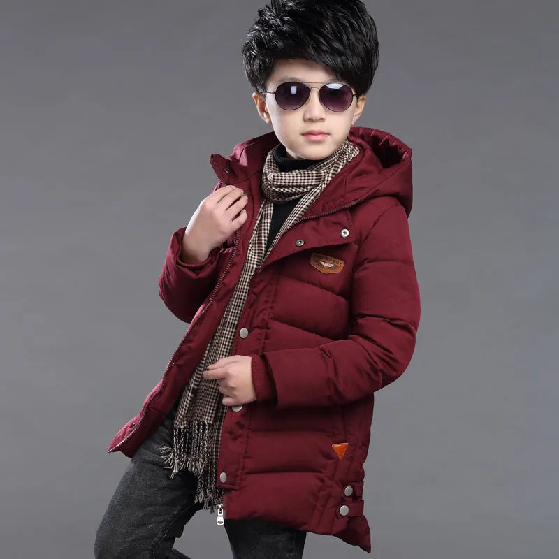 Boys Down Coat Winter Children Jacket