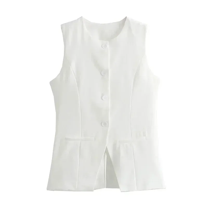 BWQ Classic Tailored Button Vest