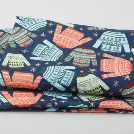 Christmas Squad - Winter Warmth Navy 2 Yard Cut