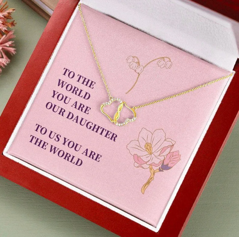Daughter Gift, Daughter Graduation Gift, Everlasting Love Necklace, Class of 2022, Daughter Gift from Mom, Gift for Daughter, Sweet 16 Gift