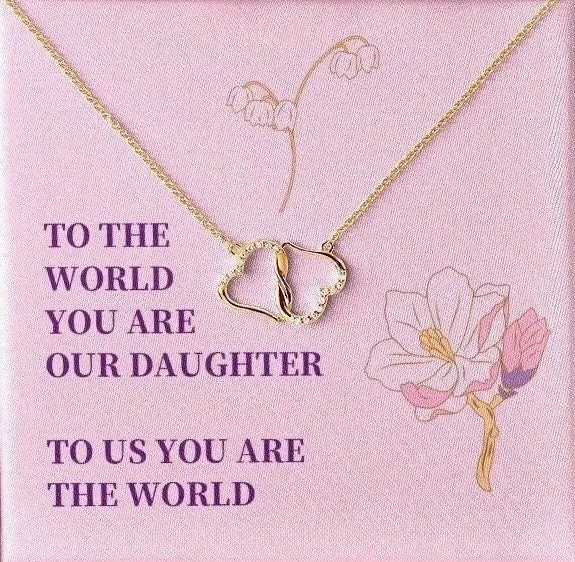 Daughter Gift, Daughter Graduation Gift, Everlasting Love Necklace, Class of 2022, Daughter Gift from Mom, Gift for Daughter, Sweet 16 Gift