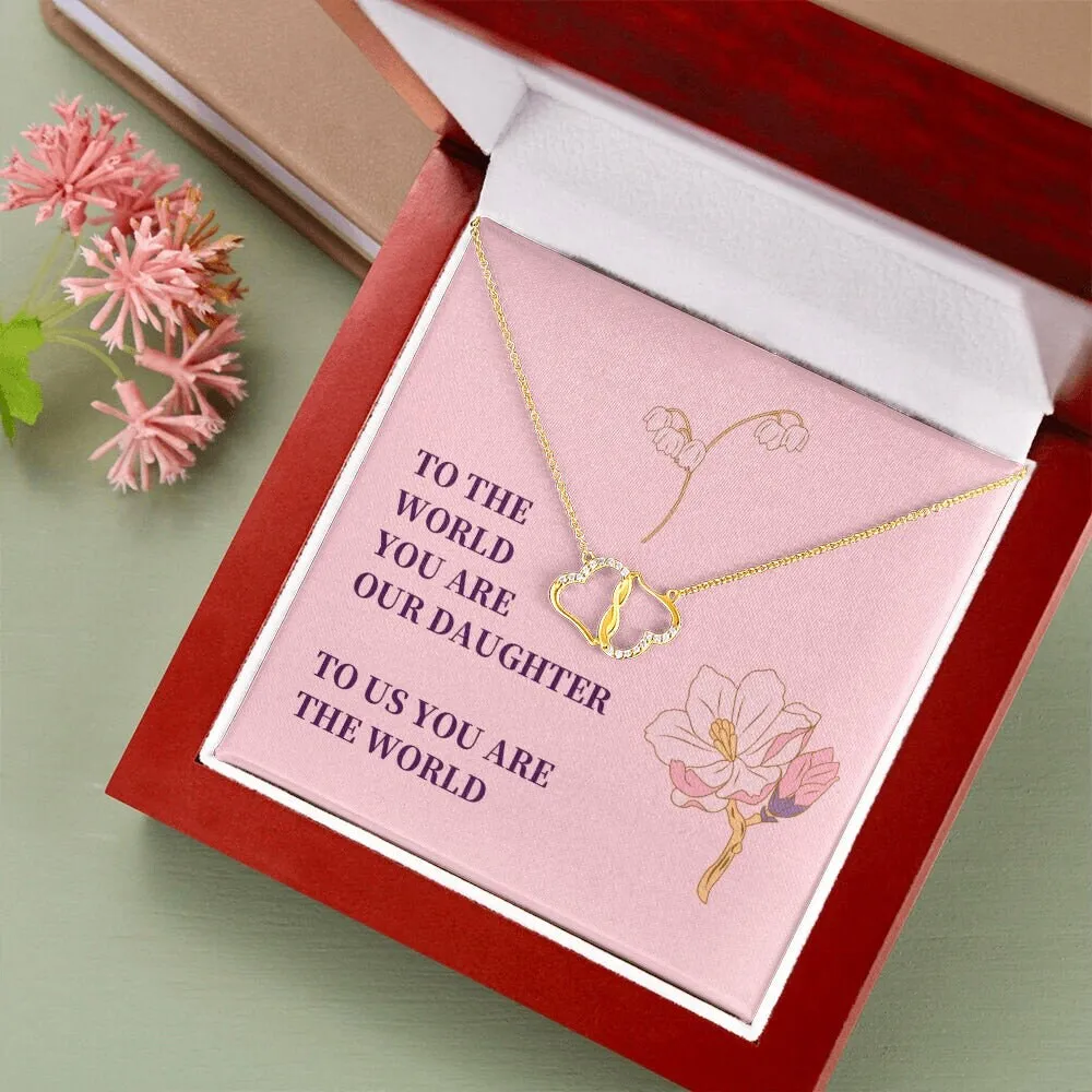 Daughter Gift, Daughter Graduation Gift, Everlasting Love Necklace, Class of 2022, Daughter Gift from Mom, Gift for Daughter, Sweet 16 Gift