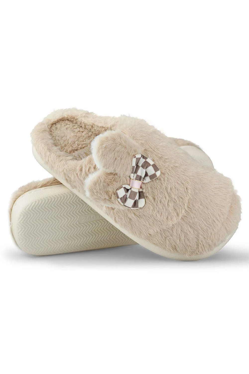 Elegant Furry Ear Slippers