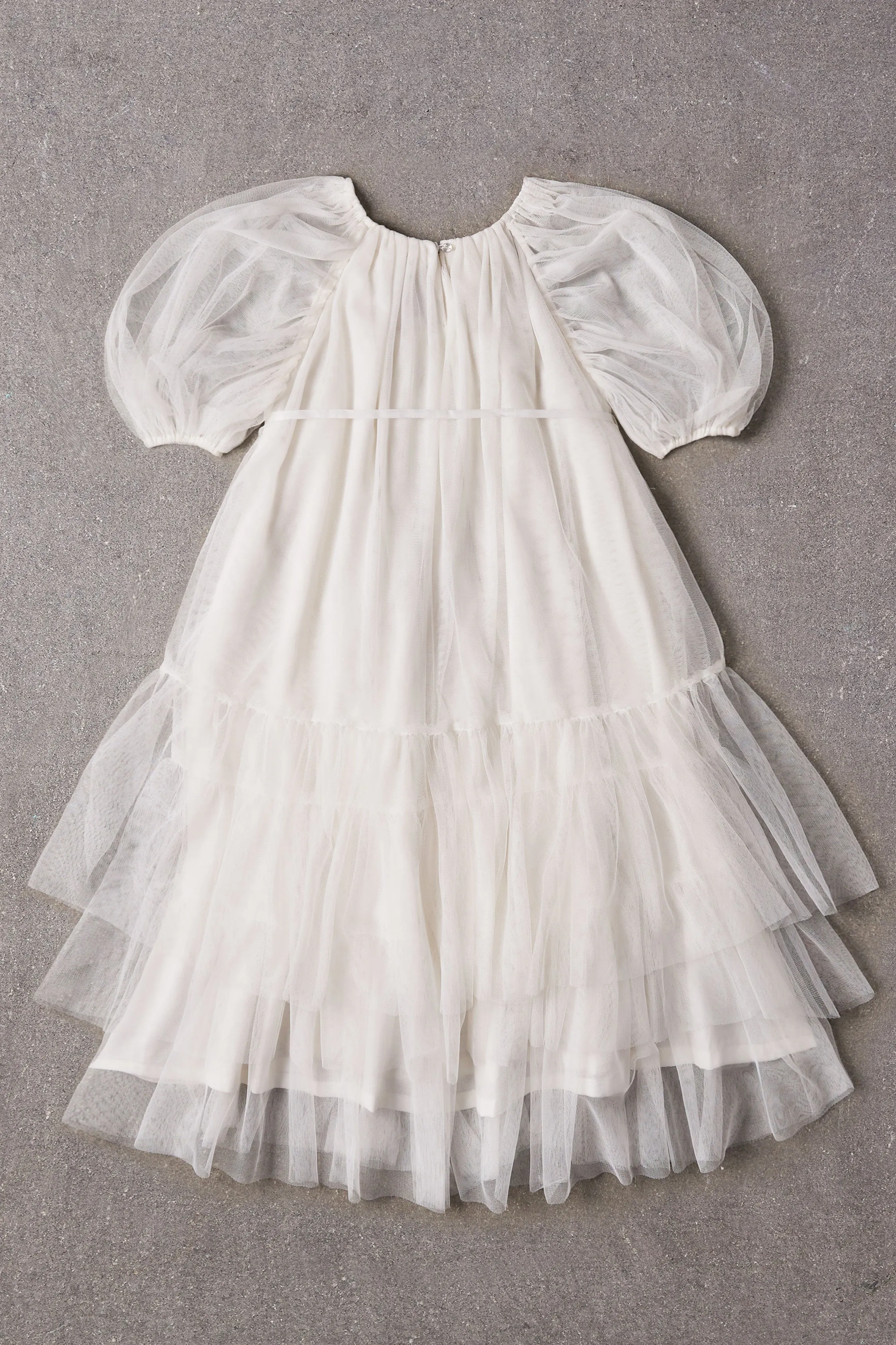 Girls White Dress Nellystella Lilian