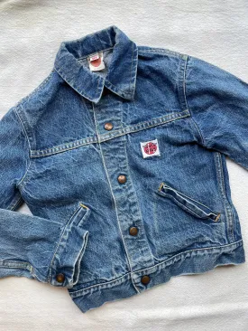 GWG kids size 10 denim jacket (dark stone wash)