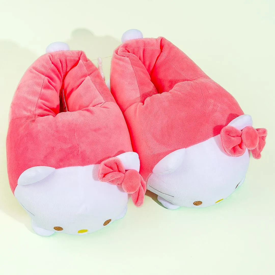 Hello Kitty Plush Slippers