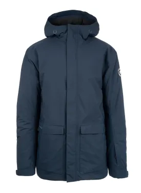 Isbre Parkas - Blekkblå