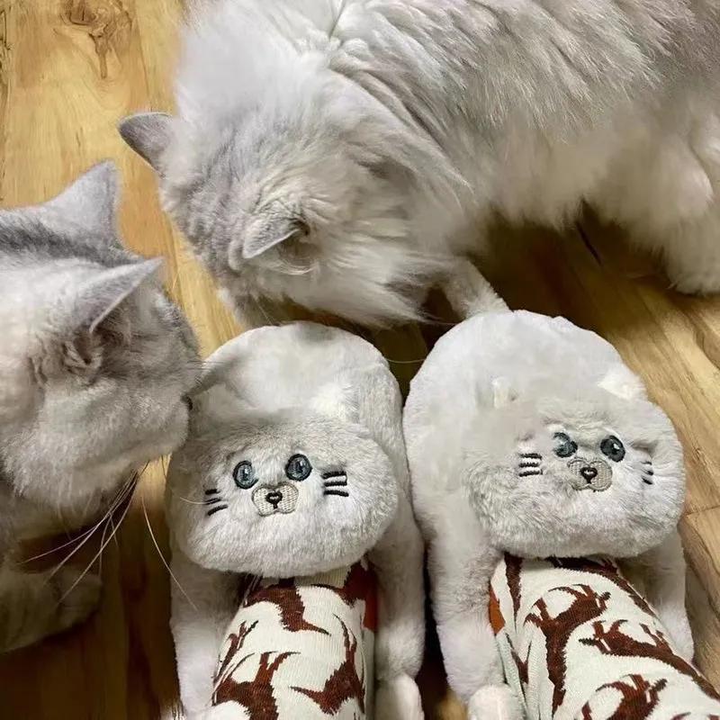 Kitty Home Slippers