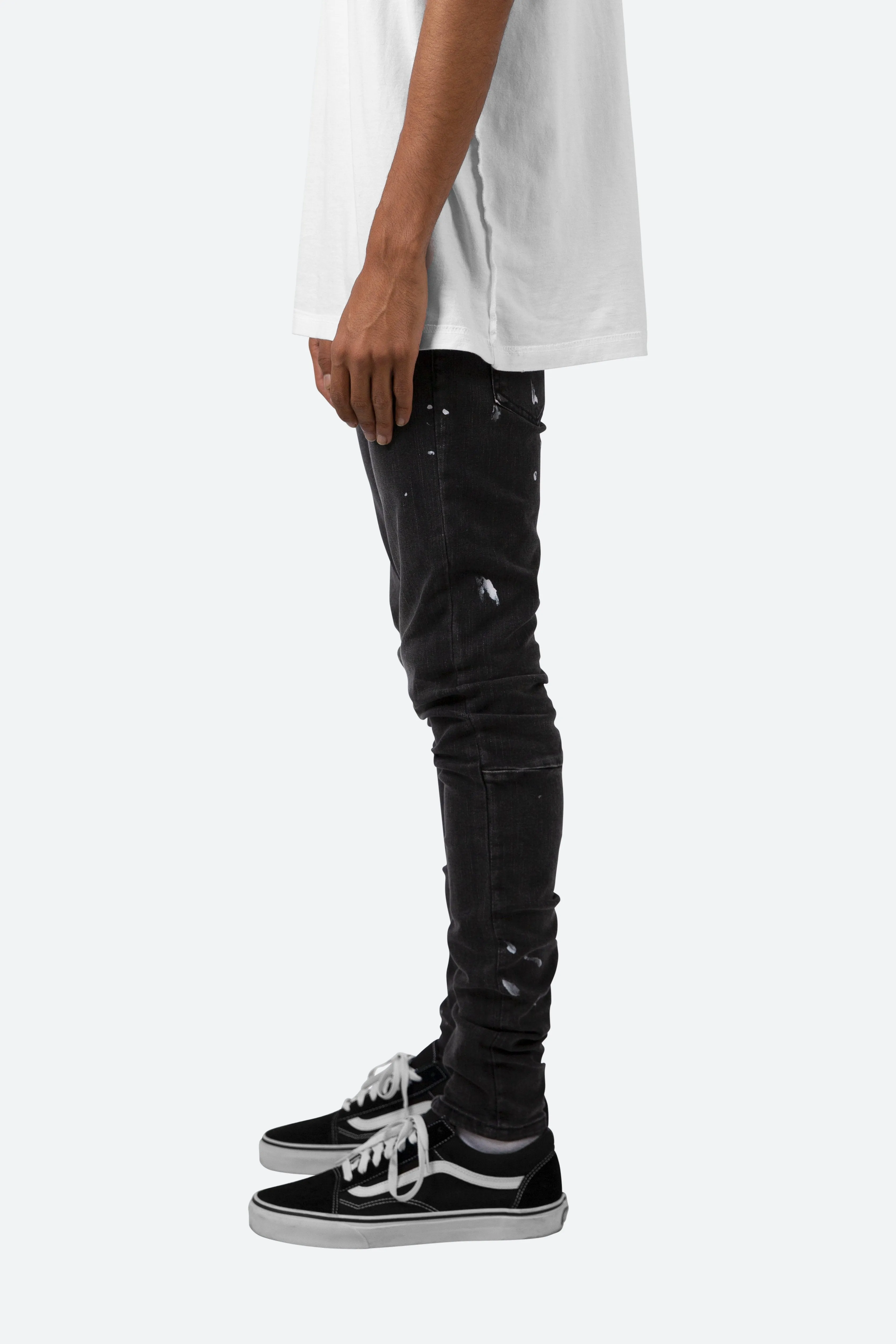 M170 Stretch Denim - Black