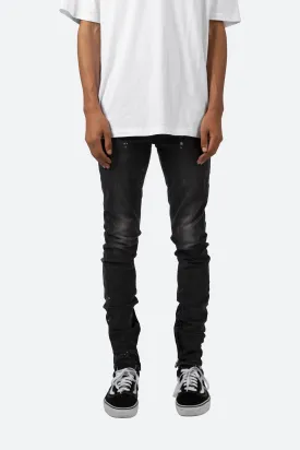 M170 Stretch Denim - Black