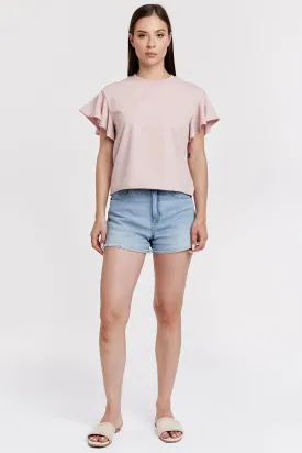 Milani Short Ruffle Sleeve Top