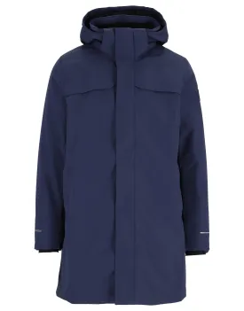 Mode Warm Parkas - Marineblå