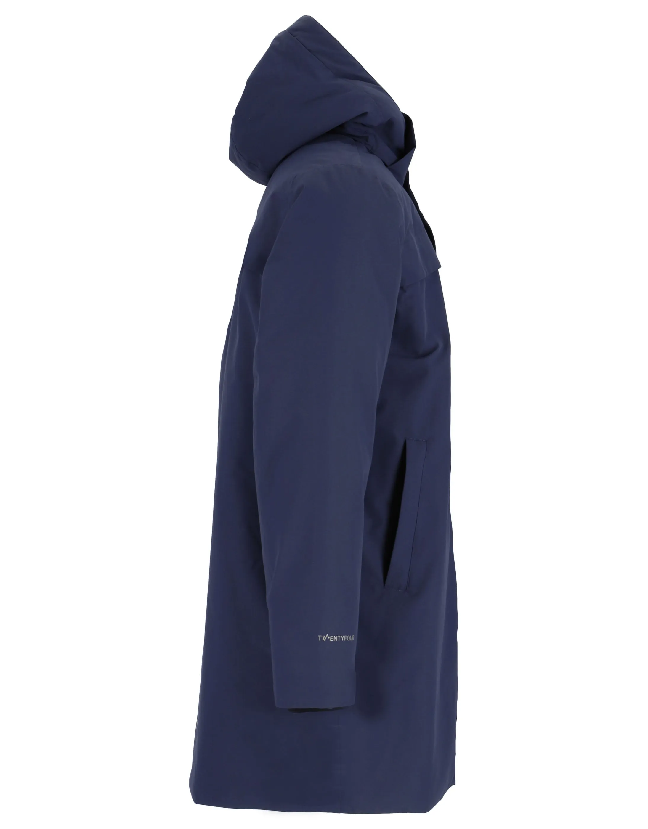 Mode Warm Parkas - Marineblå