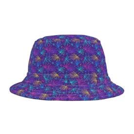 Neon PalmsBucket Hat (AOP)