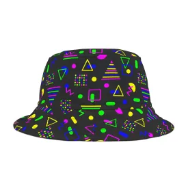 Neon ShapesBucket Hat (AOP)