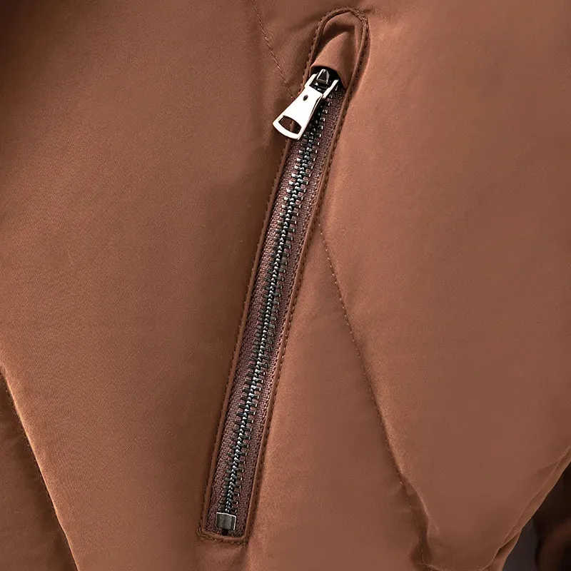 New Elite Womens Clothing Winter 90% White Goose down Coats Ladies Clothes Puffer Jackets