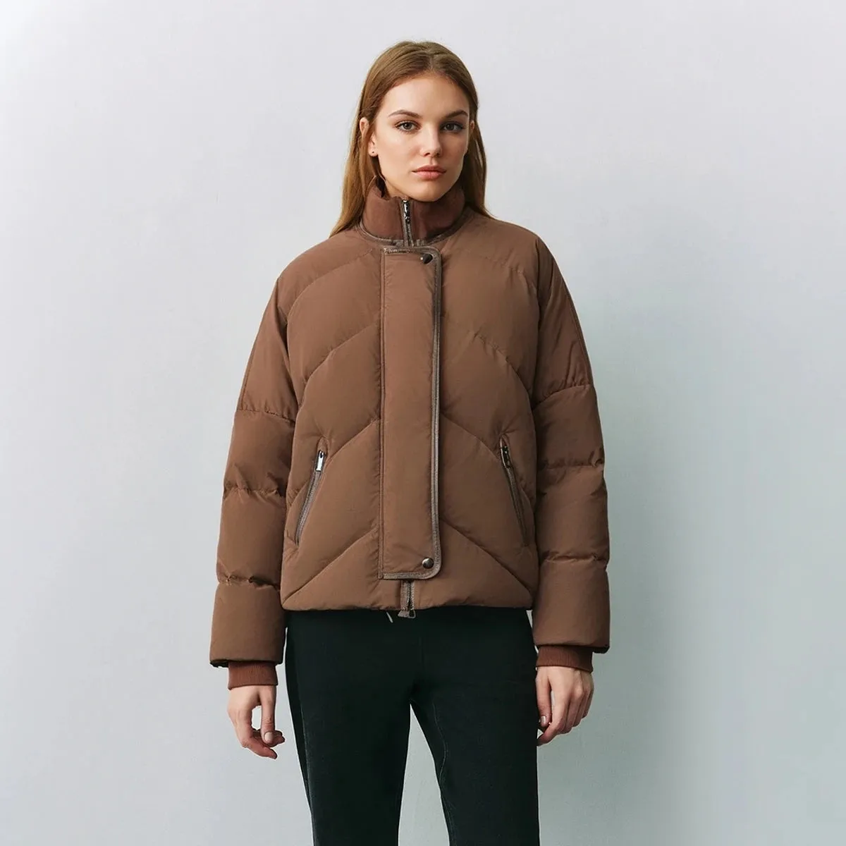 New Elite Womens Clothing Winter 90% White Goose down Coats Ladies Clothes Puffer Jackets