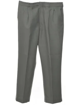 Olive Green Trousers - W36 L28