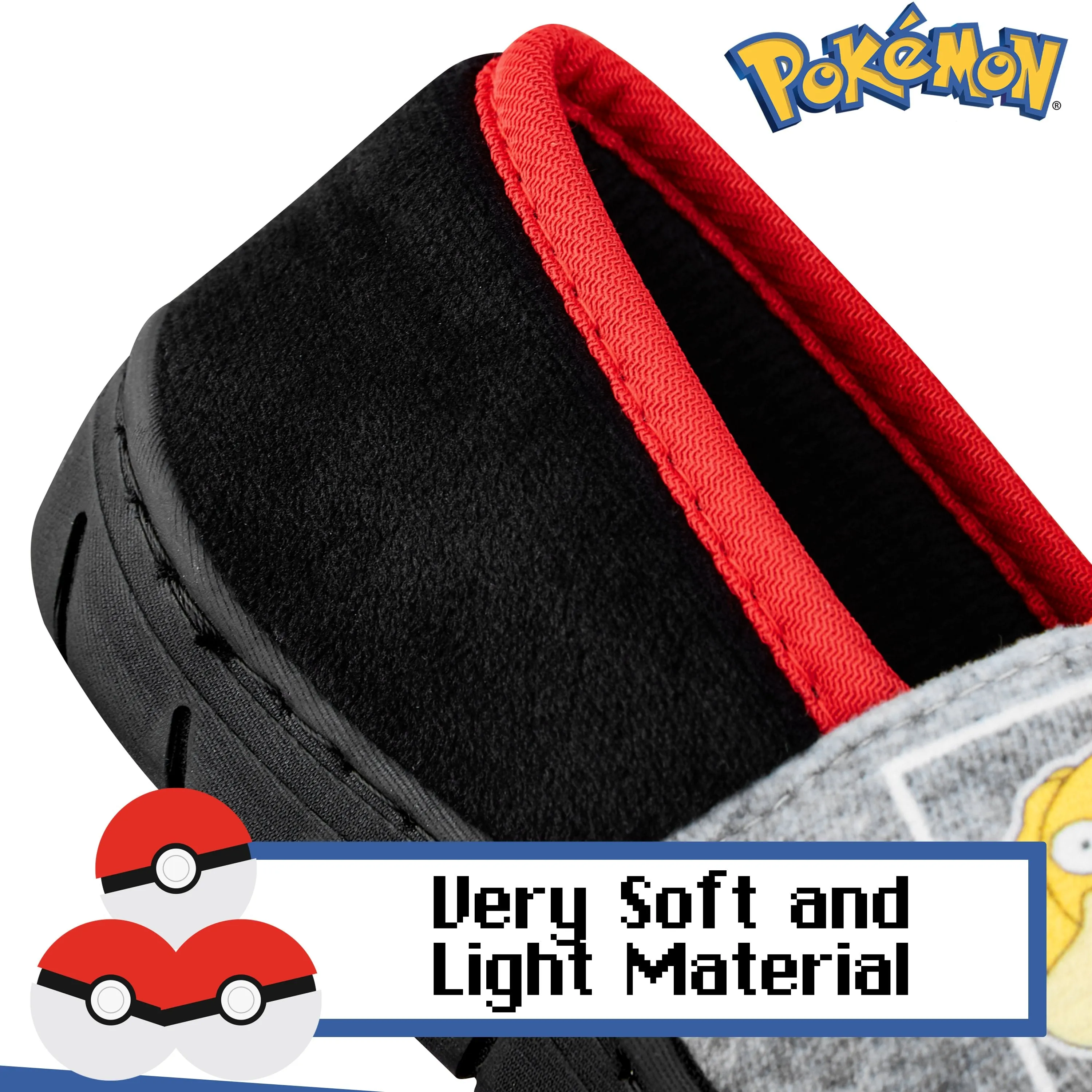 Pokemon Boys Slippers, Soft Kids Shoes, Pokemon Gifts for Boys