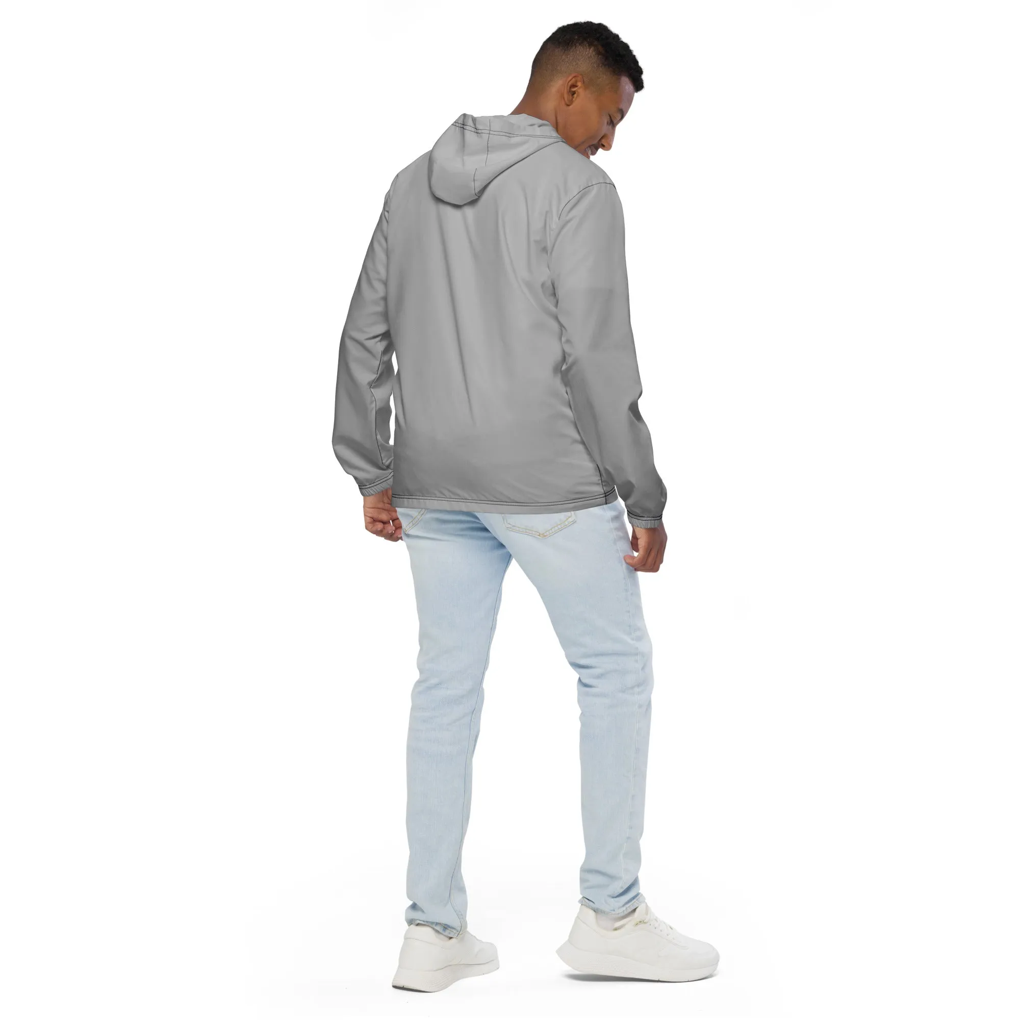 Solid Color Mens Windbreaker
