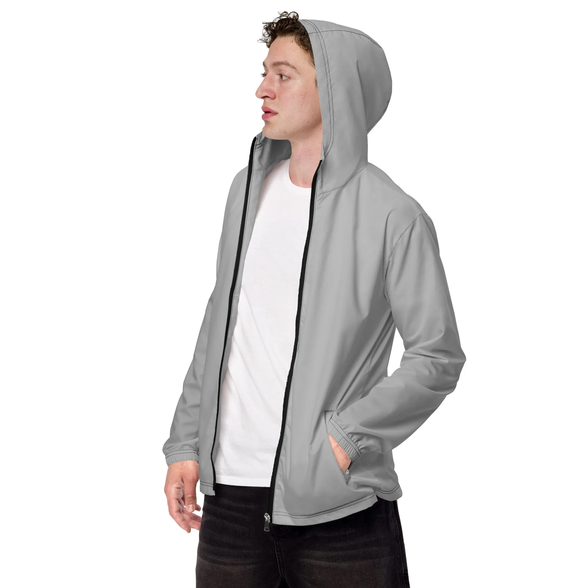 Solid Color Mens Windbreaker