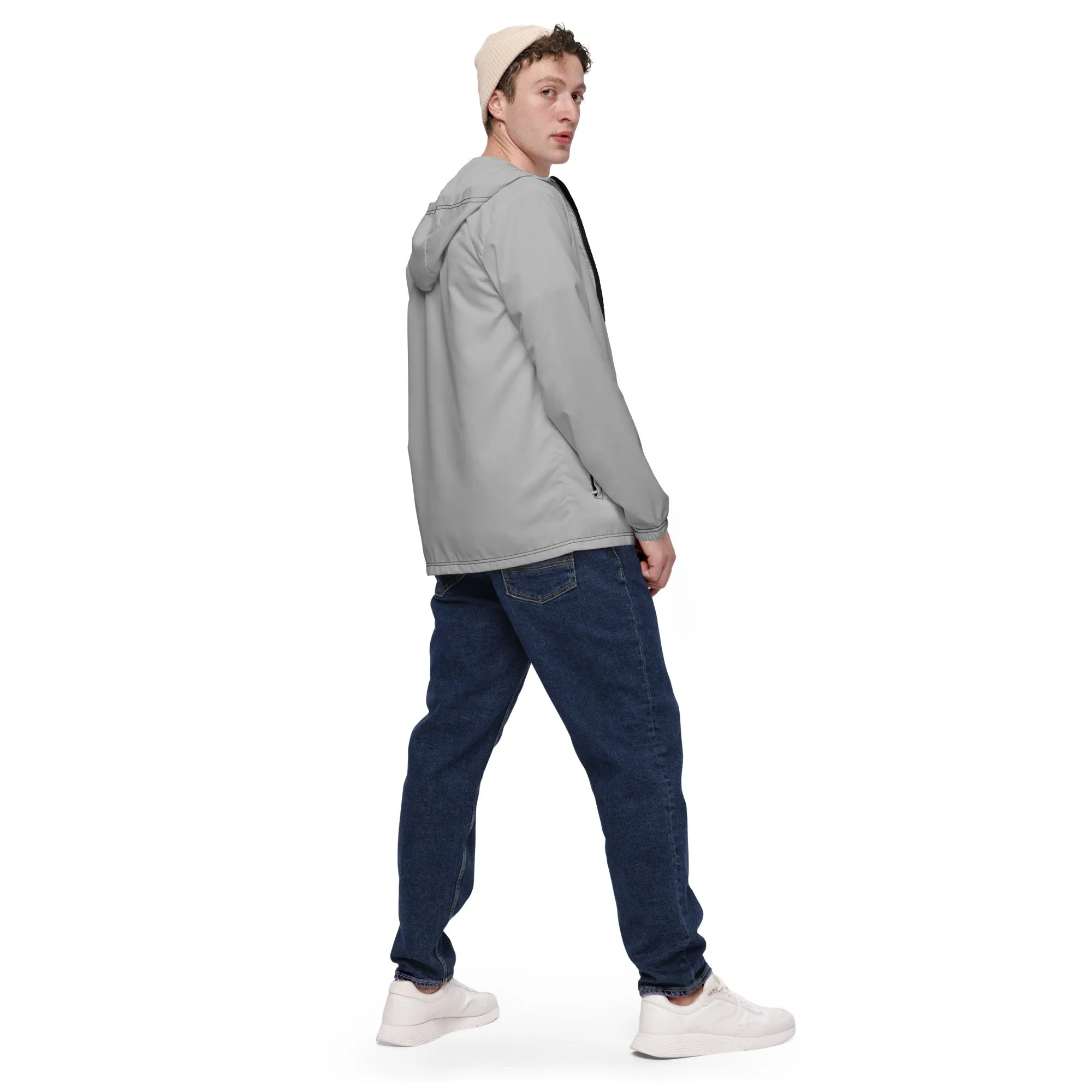 Solid Color Mens Windbreaker