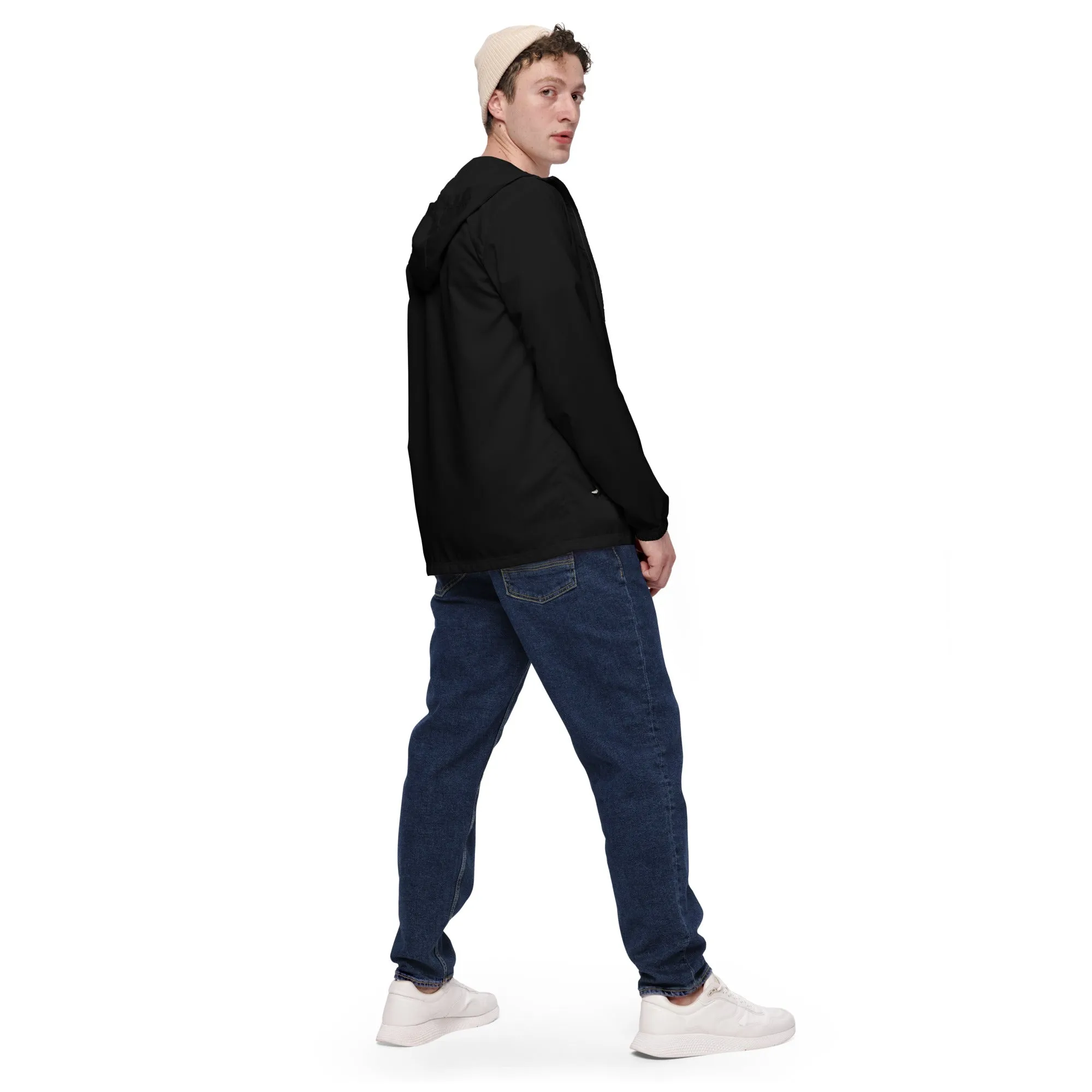 Solid Color Mens Windbreaker