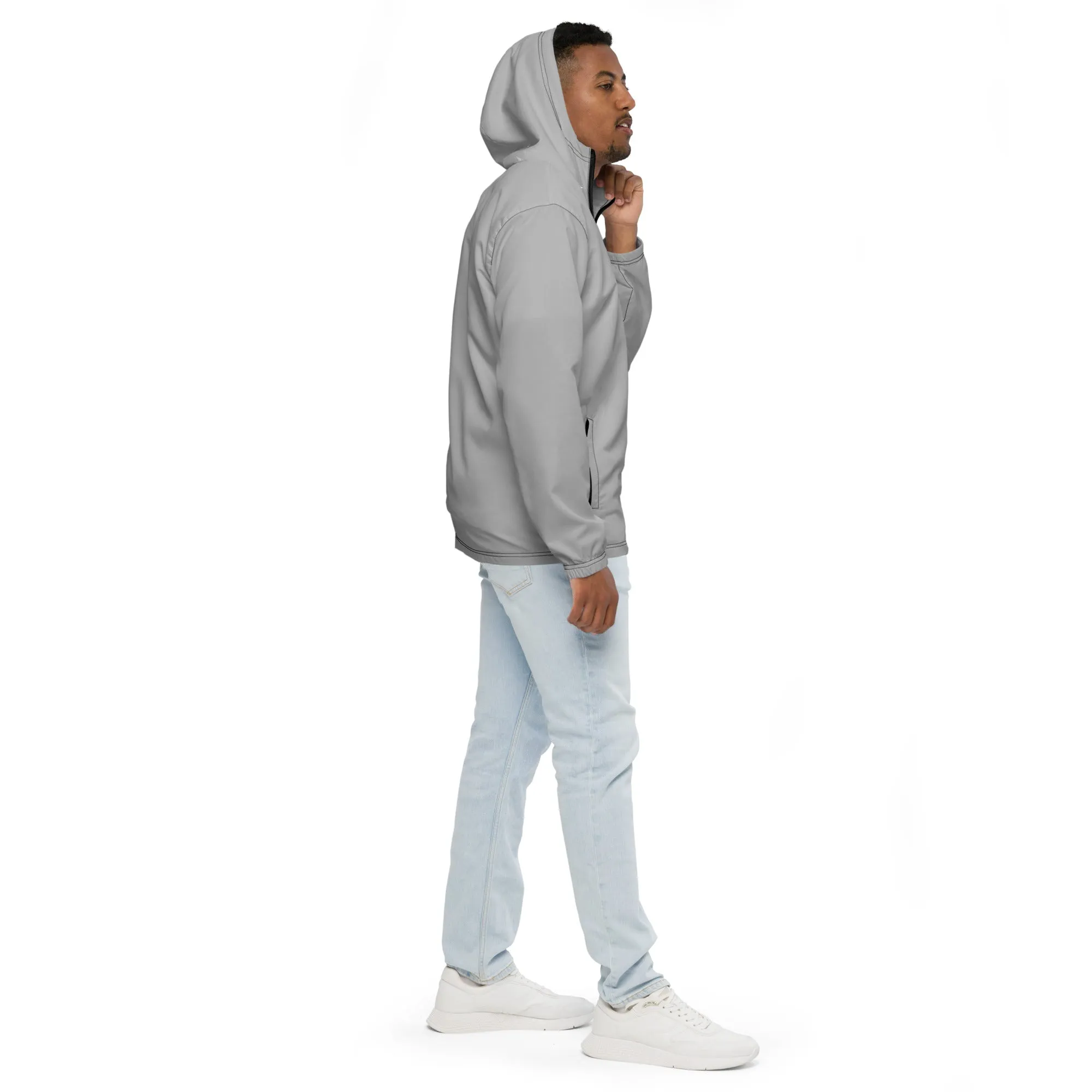 Solid Color Mens Windbreaker