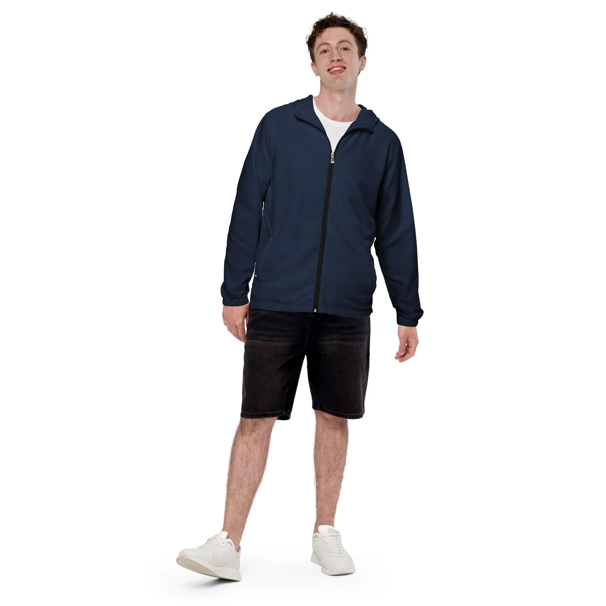 Solid Color Mens Windbreaker