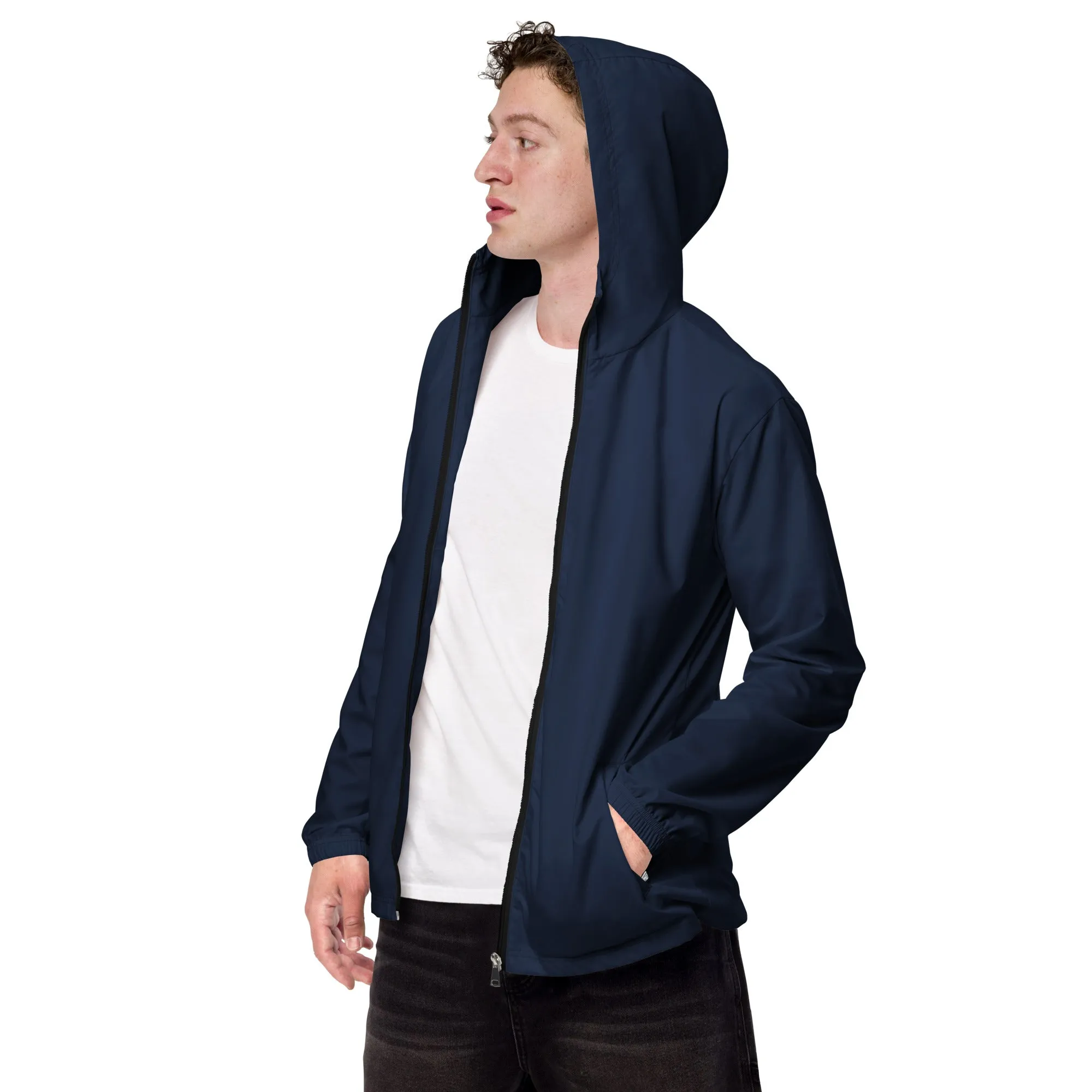 Solid Color Mens Windbreaker