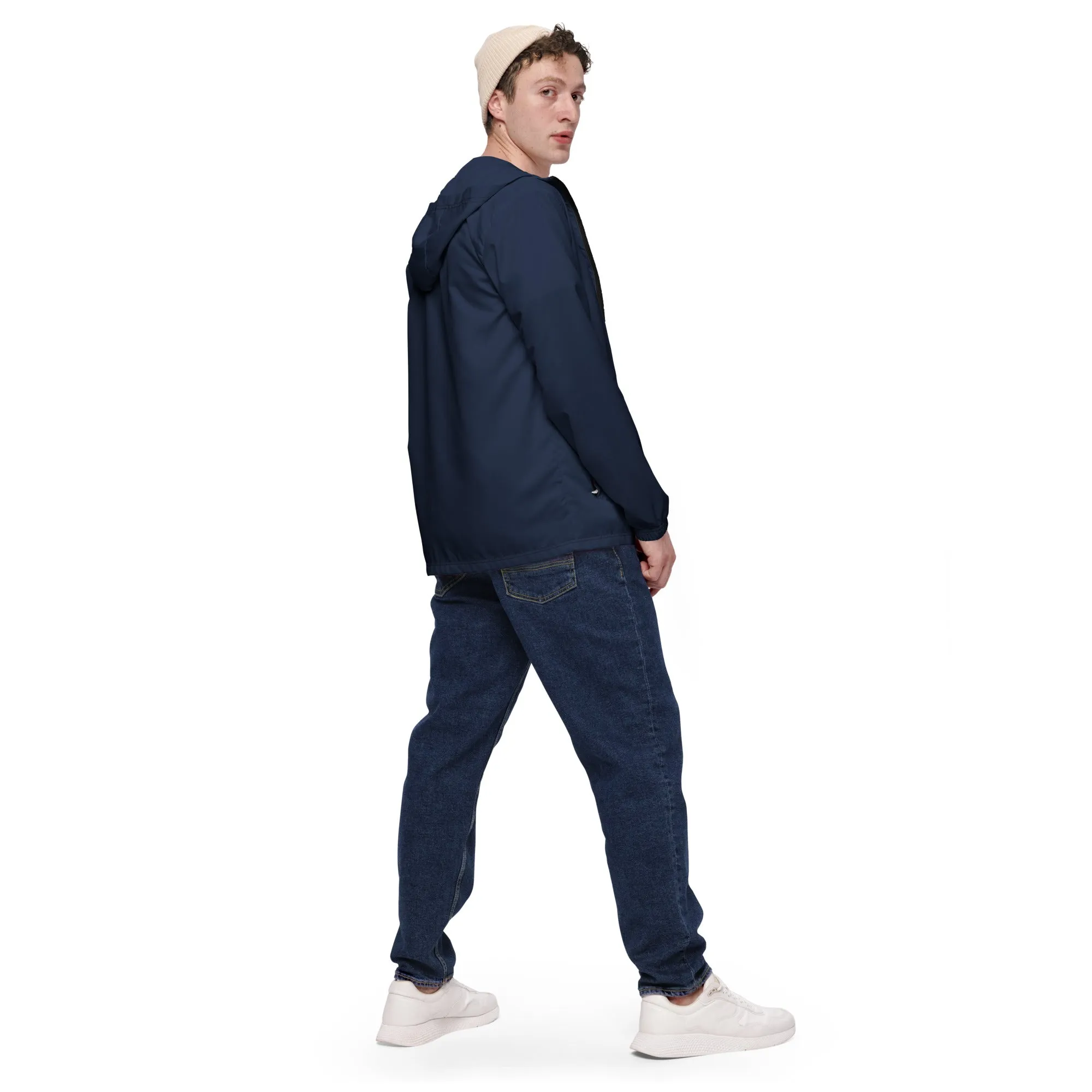Solid Color Mens Windbreaker