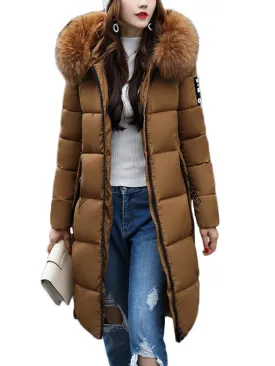 Thicken Mid-Long Cotton Down Coats