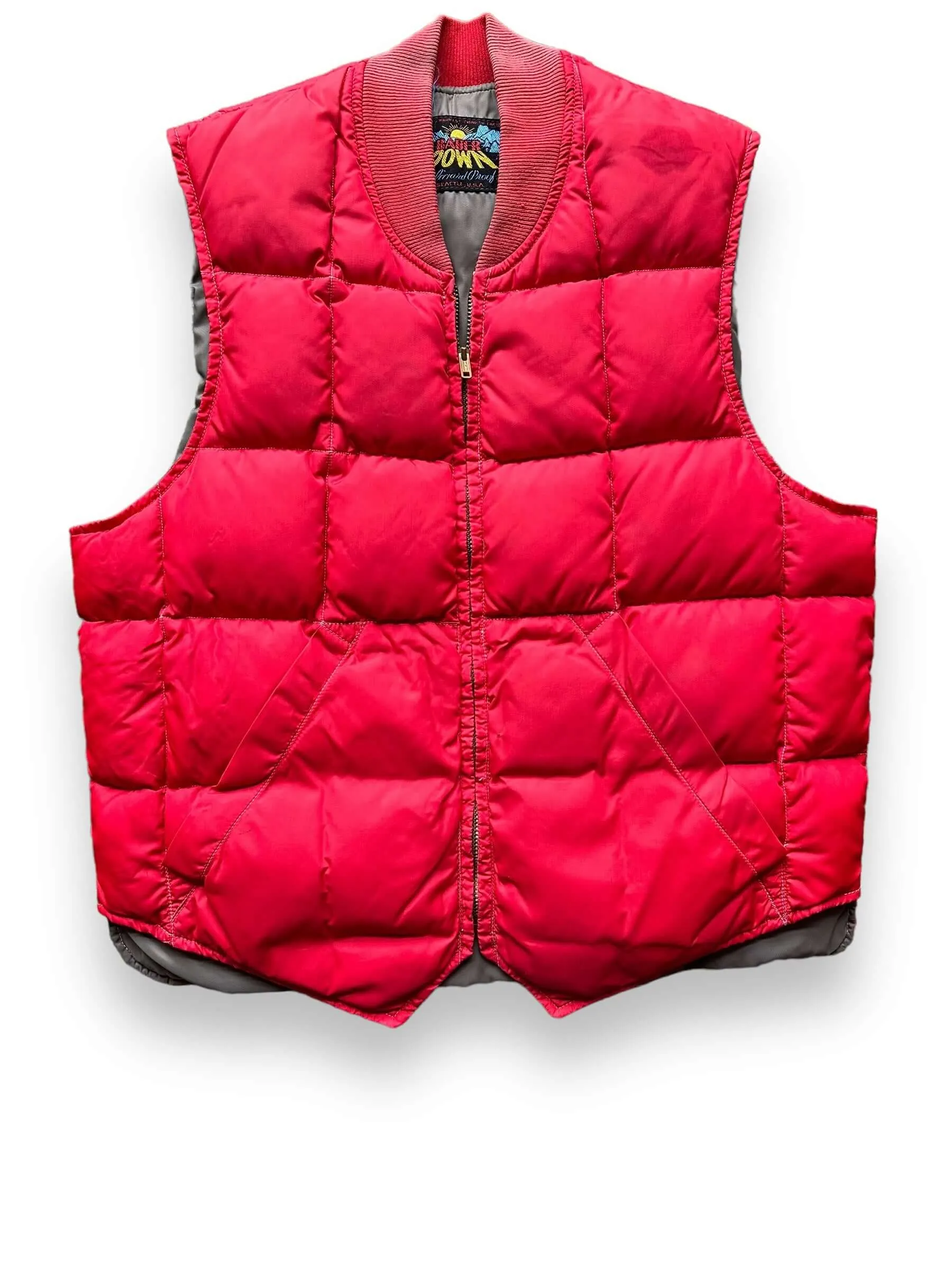 Vintage Eddie Bauer Blizzard Proof Down Vest SZ M