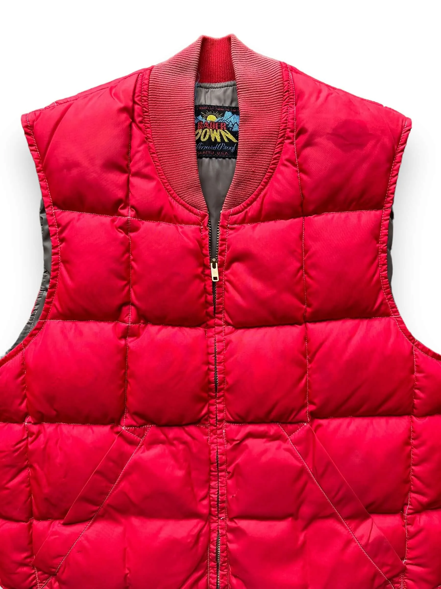 Vintage Eddie Bauer Blizzard Proof Down Vest SZ M