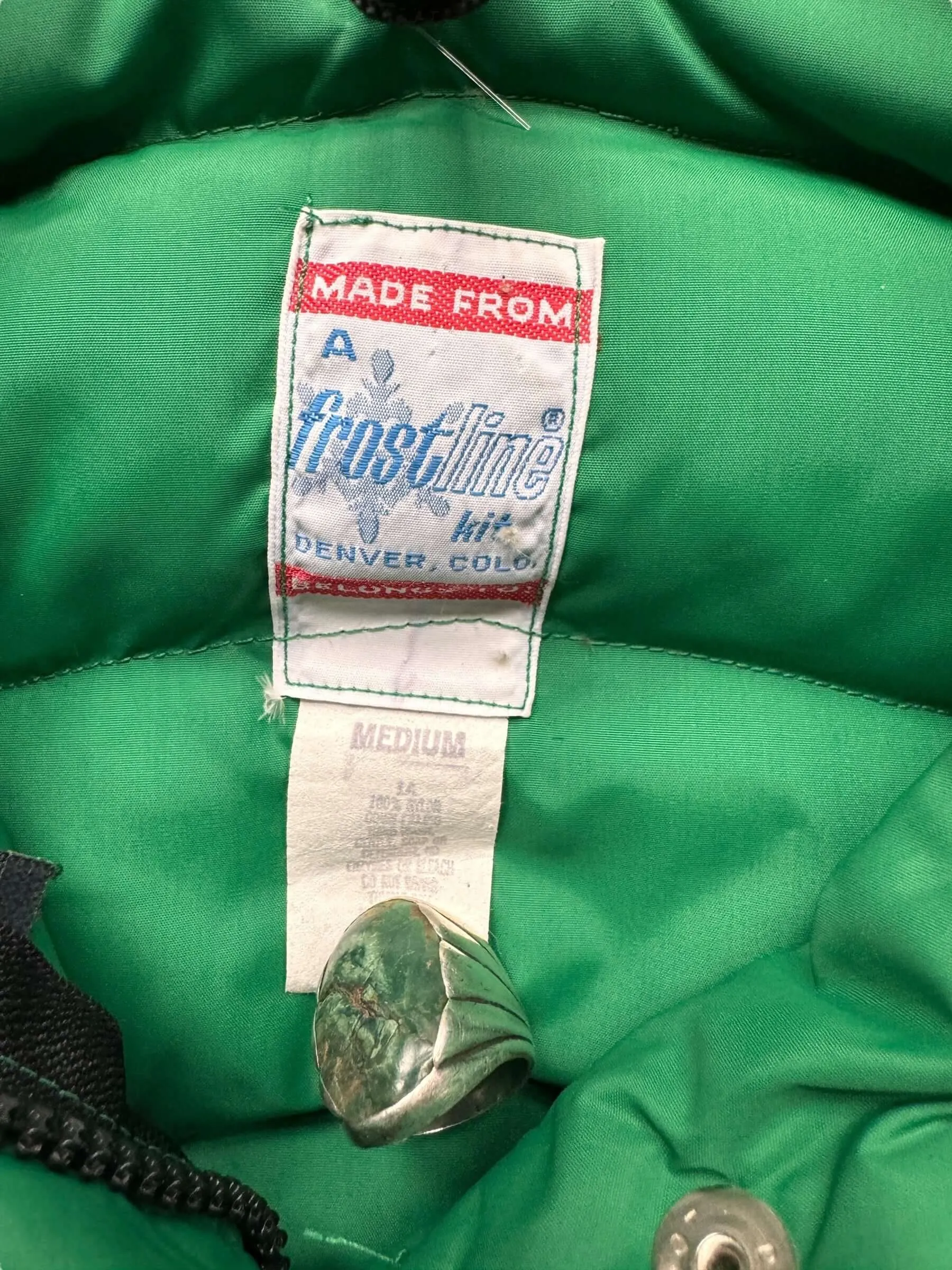 Vintage Frost Line Vest SZ M